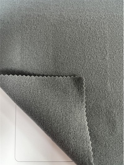 GZ-DZLP F049P  遠紅外輕量絨  7A抗菌 抗靜電  規格：190cm  克重：250g/㎡  成分：86Polyester 14%Spandex  保暖 正面照